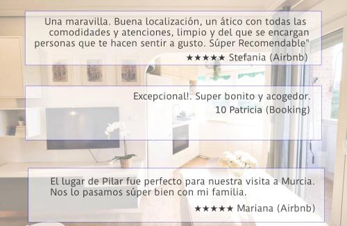 Murcia Apartamento | Ático Azalea - Corazón del Carmen, doble balcon, wifi