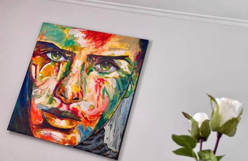Vilagarcía de Arousa Apartamento | ÁTICO MONET - Arte y cielo frente al parque con río y junto al mar