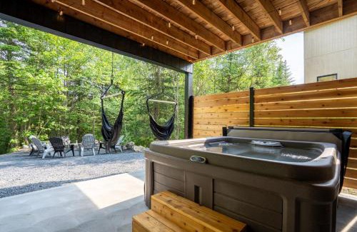 Adstock Chalet De Esquí | Évasion Nature Adstock - Sauna, Ski & Spa