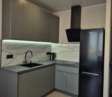 Vapnyarka Apartamento | Апартаменти на Марсельській 62 в ЖК Острова, 1 спальня та кухня-студія