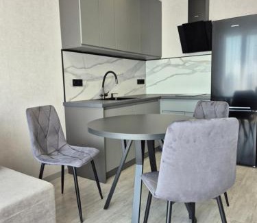 Vapnyarka Apartamento | Апартаменти на Марсельській 62 в ЖК Острова, 1 спальня та кухня-студія
