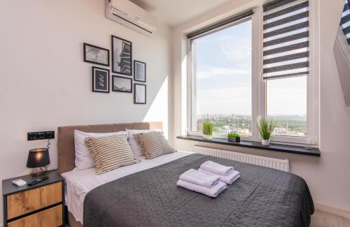 Holosiivskyj Apartamento | Апартаменти MYFREEDOM поруч із метро Теремки