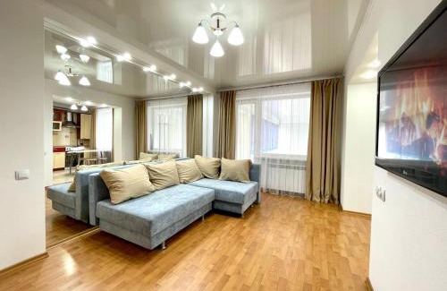 Petropavlovsk Apartamento | Букетова 65 2-комн квартира с гостиничным сервисом с белым постельным