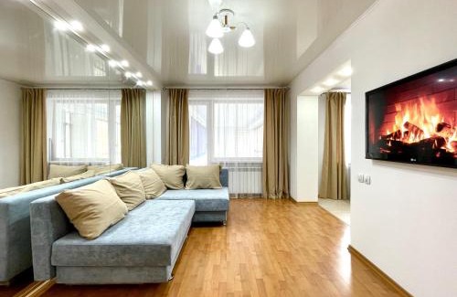 Petropavlovsk Apartamento | Букетова 65 2-комн квартира с гостиничным сервисом с белым постельным