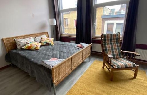 Borgerhout Apartamento | Двухкомнатная квартира в самом центре г. Антверпен