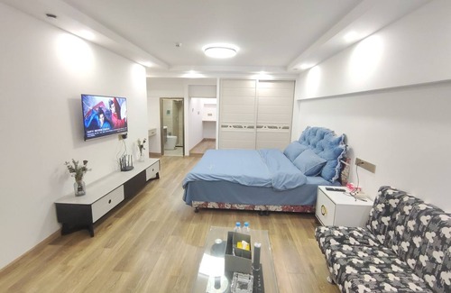 Longwan Apartamento | （自助扫码开门D19-429）温州五洲国际loft温馨民宿