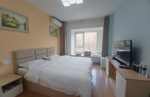 Chengyang Apartamento | 青春球场，世纪公园，青岛国家广告产业园丰富美食