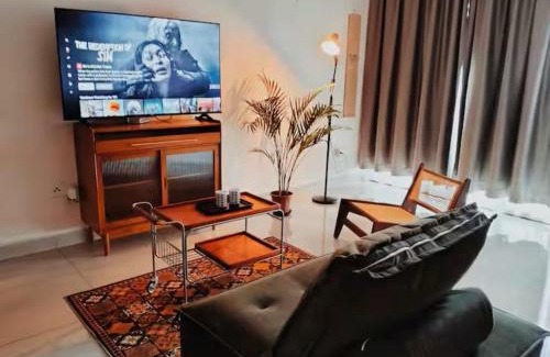 Taman Mount Austin Apartamento | 033 Palazio Apartment VINTAGE Style Studio Mount Austin Wifi & Netflix