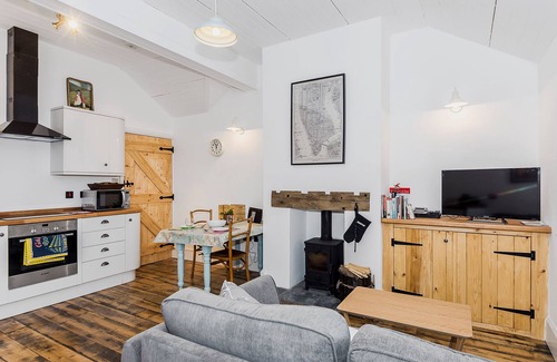 Llandwrog Cabaña | Alojamiento de 1 habitaciones en Llandwrog, near Caernarfon