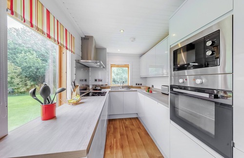 Menai Bridge Chalet De Esquí | Alojamiento de 3 habitaciones en Anglesey