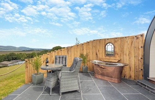 Glandyfi Cabaña | Alojamiento de 1 habitaciones en Talybont, near Borth