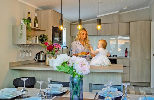 Arnold Chalet De Esquí | Alojamiento de 1 habitaciones en Skirlaugh, Nr Hull