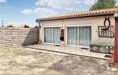 Vallans Casa | 1 Bedroom Cozy Home In Granzay-Gript