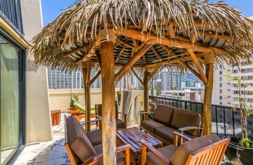 Waikiki Condominio | 1 Bedroom Tiki Terrace Suite - Bamboo Waikīkī Hotel #904