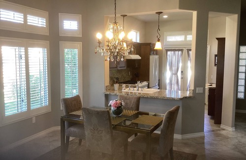 Desert Palms Casa | 1-Bedroom Villa in Sun City Palm Desert with Golf Cart