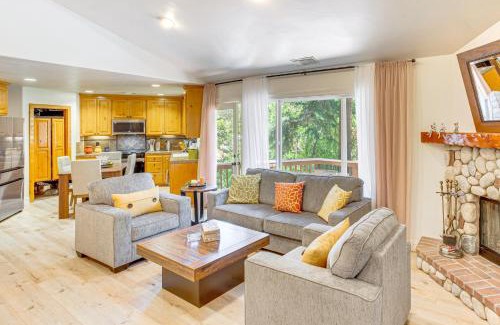 Crestline Casa | 1 Mi to Lake Gregory Alpine Gem with Covered Patio