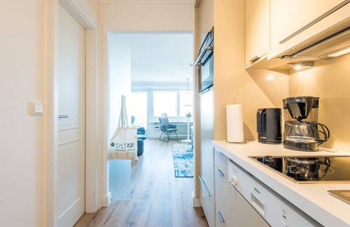 Wenningstedt-Braderup Apartamento | 1-room apartment with direct sea view and approx. 40 m², for up to 2 people