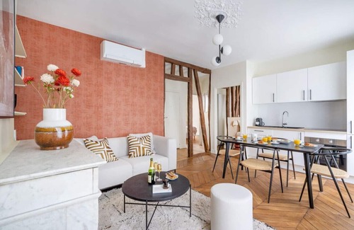 Faubourg-du-Roule Apartamento | 1.two Bedrooms#champs Elysées#arc de Triomphe#ac