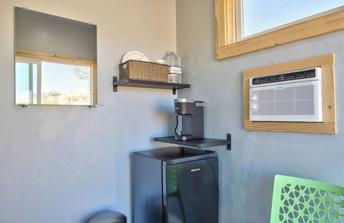 Aguanga Cabina | 10 Acres Near Wineries: Pool, View, Dog-friendly, BBQ - Orange Cabin by Ranch Life Getaway