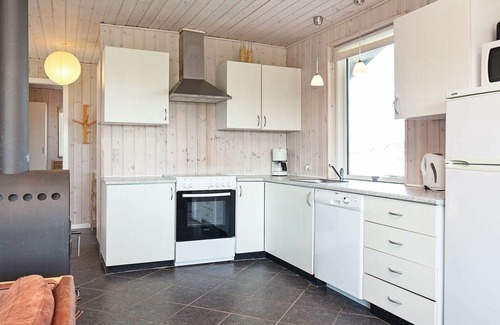 Vrist Strand Casa | Casa de vacaciones rústica en Harboøre con piscina