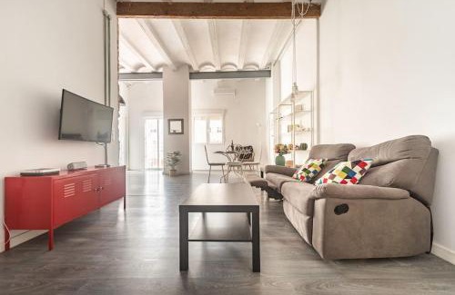 Poblats Maritims Apartamento | 120 sqm Loft-style Apartment Beach Royal Marina
