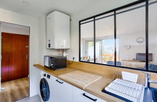 Pleneuf-Val-Andre Apartamento | A 130m de la playa, bonito piso para 4