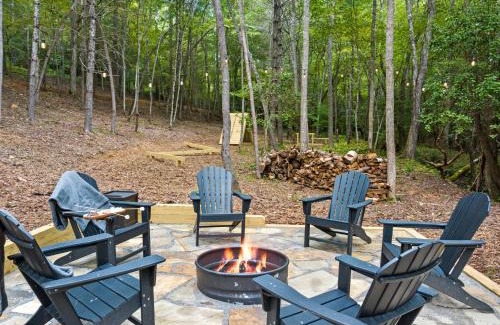 Morganton Casa | 15 min to Town Creekside Hot Tub Fire Pit