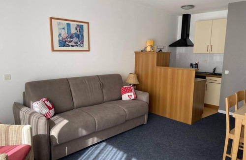 Eaux-Bonnes Apartamento | A 150m de las pistas de esquí, 1.o piso, vista pistas, fitness, piscina, sauna, tv