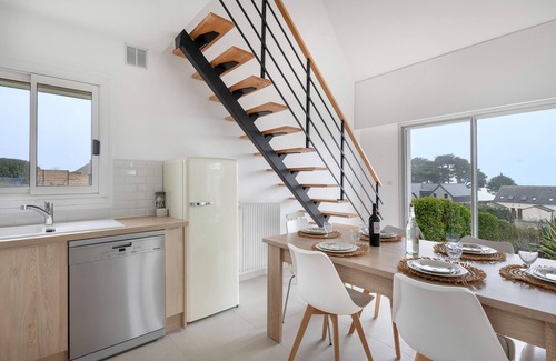 Sarzeau Chalet De Esquí | 150m de la playa - Vista al mar - Casa para 6