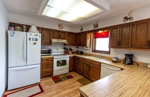 Hot Springs Village Casa | Vistas al canal principal del lago DeSoto con muelle