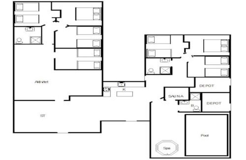 Houstrup Casa | 18 person holiday home in Nørre Nebel