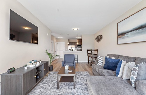 Ampere Apartamento | 1BR King★Newark★20 min NYC*Parking Incl.