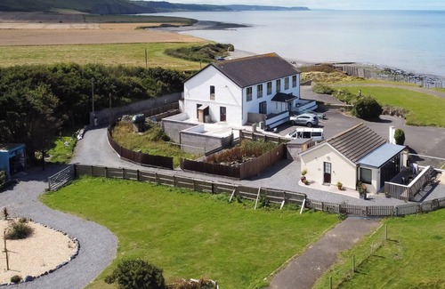 Llansantffraed Cabaña | Alojamiento de 2 habitaciones en Llanon Aberystwyth