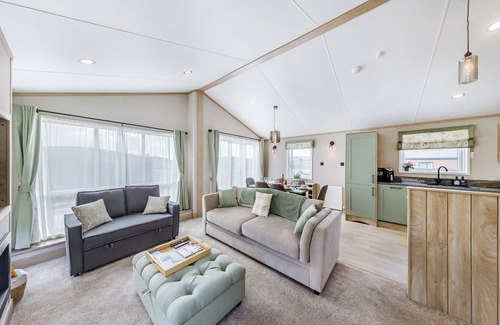 Llanrhystud Cabaña | Alojamiento de 2 habitaciones en Llanrhystud