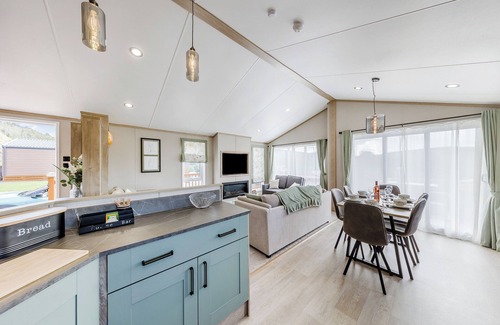 Llanrhystud Cabaña | Alojamiento de 2 habitaciones en Llanrhystud