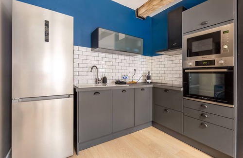 Lille Centre Ville Apartamento | Apartamento-Baño privado con ducha-Vista a la Ciudad