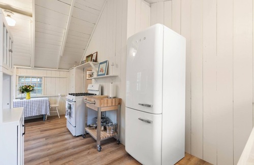 Harwich Port Cabaña | 2-bedroom cottage with large outdoor patio and fire pit.