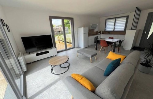 Brissac Loire Aubance Casa | 2-bedroom house for 4 people with jacuzzi