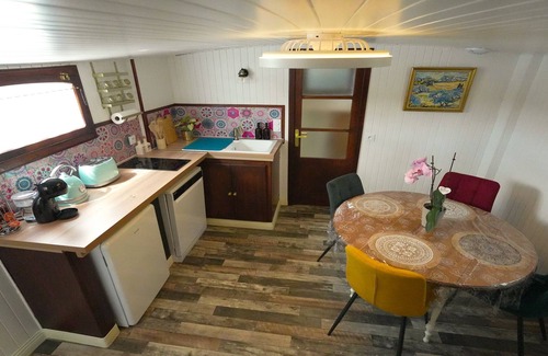 Avignon Alquiler De Eote | Barca-Lujoso-Baño privado-Vista al rio