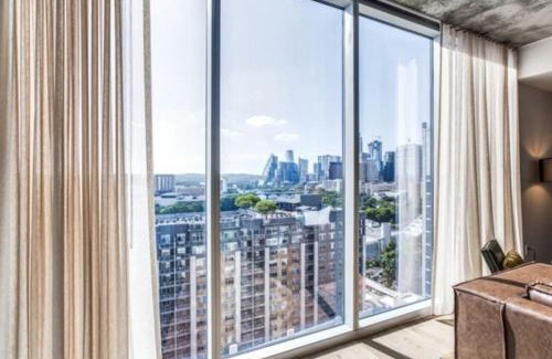 Rainey Street Historic District Apartamento | 2 BR Lux Panoramic View - Rainey