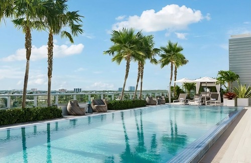 Bay Harbor Islands Apartamento | 2 Double Queen Rooms At The Altair Hotel Bay Harbor Miami, Pool, Pets Allowed!