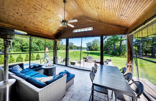 Highland Lake Apartamento | 2 Lake Cabins Pool+hottub Game Room 23acs