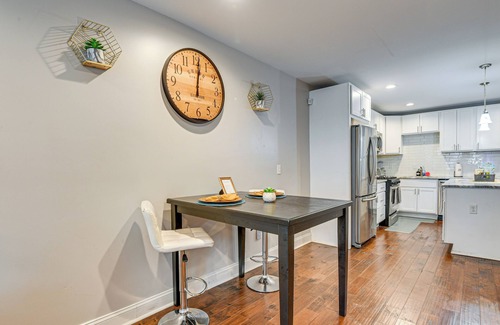 Downtown Baltimore Casa | 2 Mi to Dtwn Baltimore: Bright Townhome w/ Patio