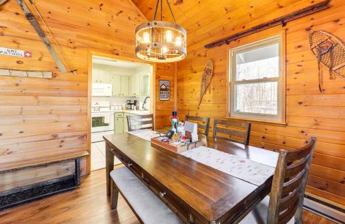 Charter Hills Casa | 2 Mi to Skiing Blue Ridge Mtn Cabin with Hot Tub!