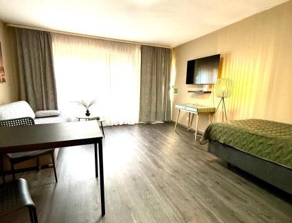 Wiesbaden Apartamento | 2-Modernes 1-Raum Apartment in Wiesbaden,ruhig und mit Terrasse