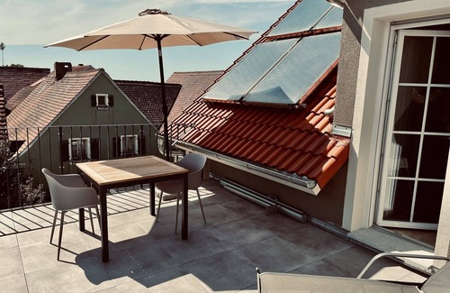 Haundorf Apartamento | 2-room apartment (20sqm) on the top floor with small kitchen
