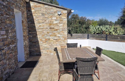 Ghisonaccia Apartamento | Apartamento-Baño privado con ducha-Vista al campo