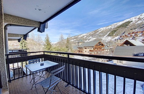 Valloire Apartamento | 2 rooms - 5 beds - Resort center -Parking - Wifi