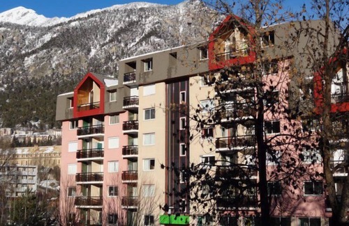 Briancon Apartamento | A 20m de las pistas de esquí, 4.o piso, balcón, local para esquís, 30m², Serre Chevalier