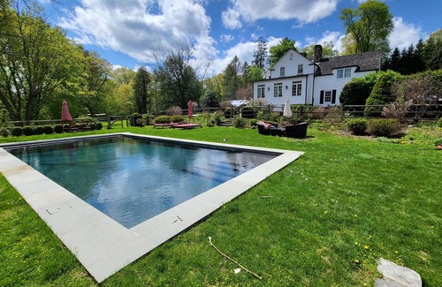 Greenwich Otro | 20x40 heated saltwater pool on large gated estate which has been fully renovated